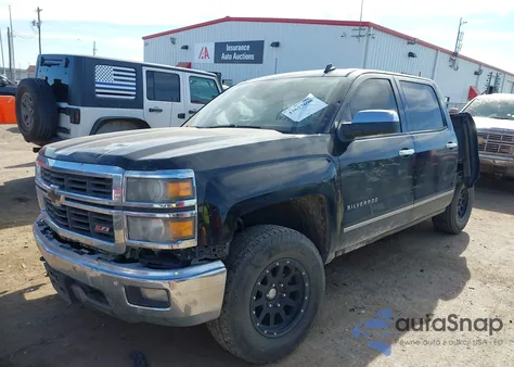 2014 Chevrolet Silverado 1500 2Lz from USA, damaged, VIN 3GCUKSECXEG101897
